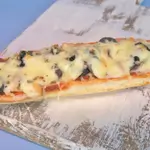 Pizza Baguette Smoked Turkey